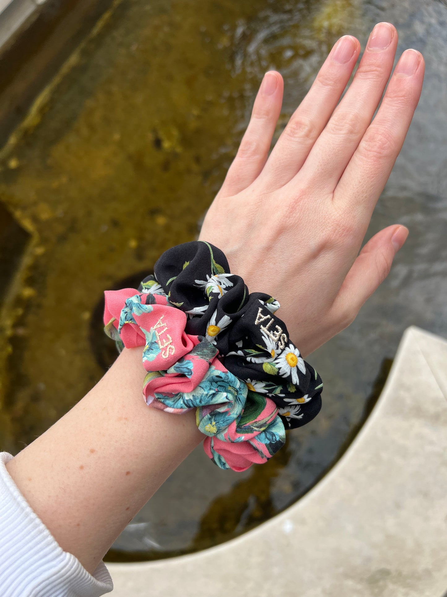 Blush Bouquet XS Scrunchie