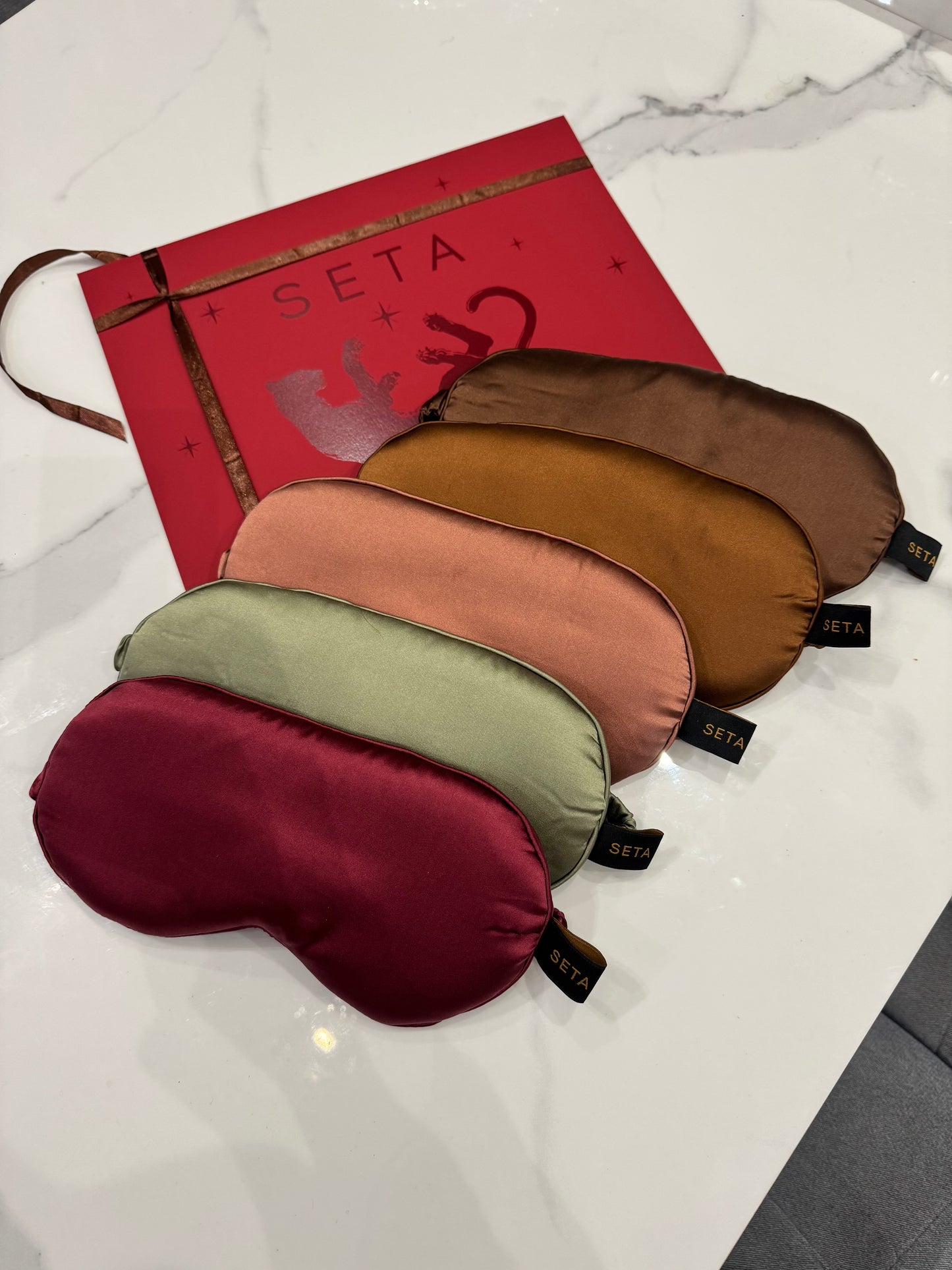 Bordeaux Silk Sleeping Mask