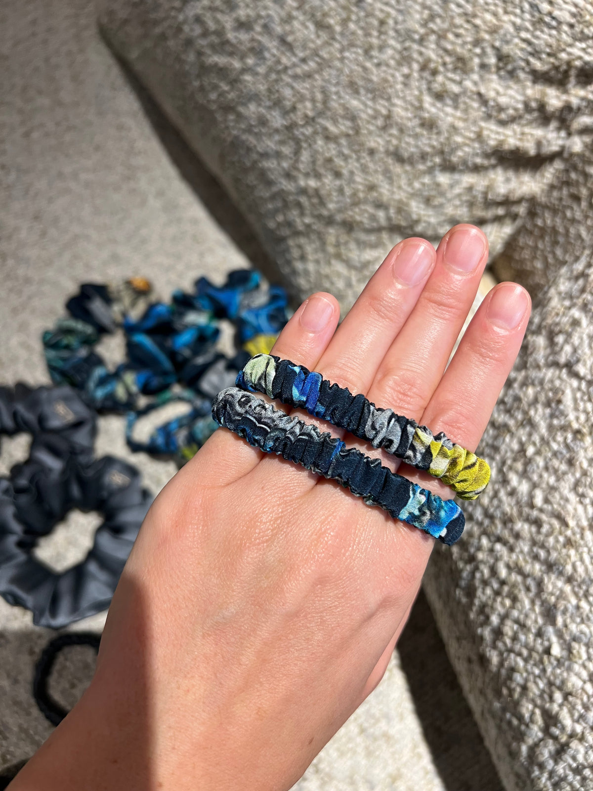 Dioro Skinny Scrunchies Duo
