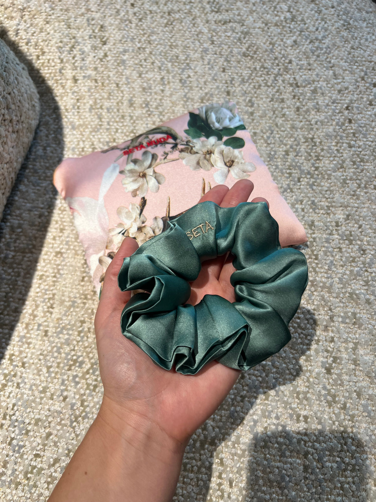 Tiffany Silk Scrunchie
