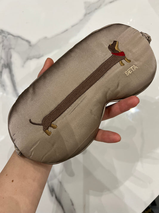 Puppy Love Silk Sleeping Mask