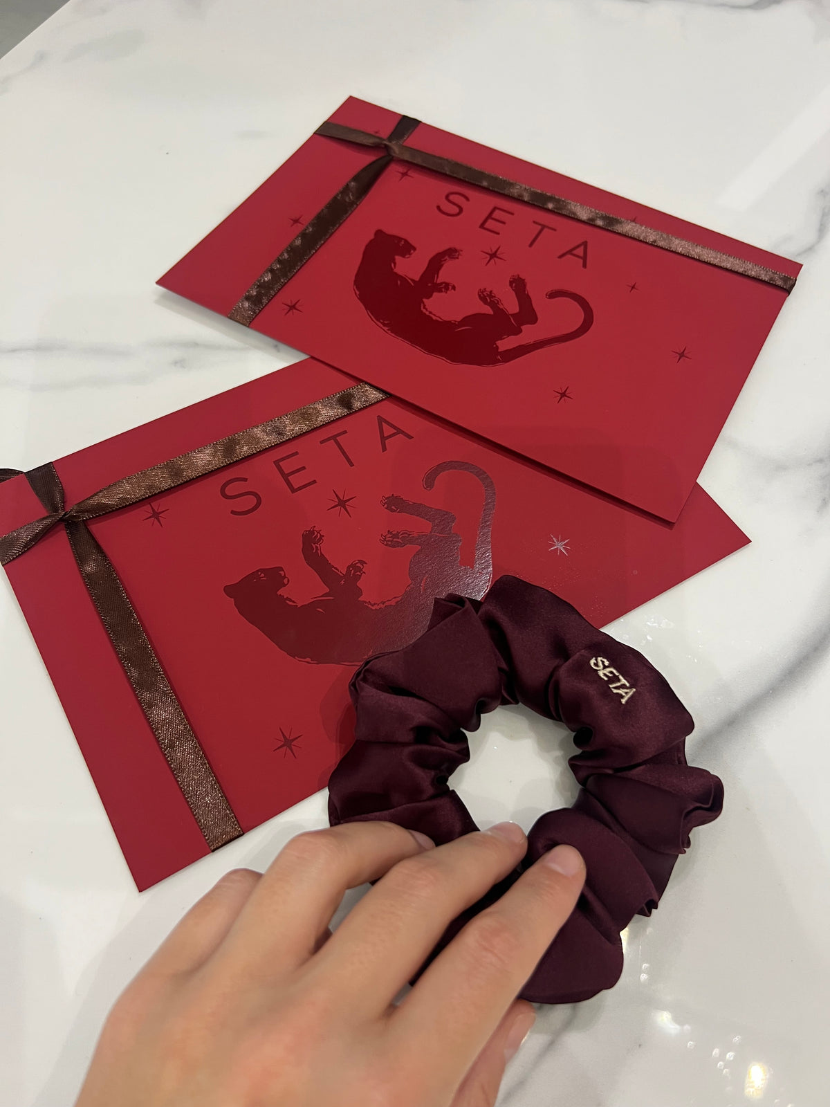 Vinaccia Silk Scrunchie