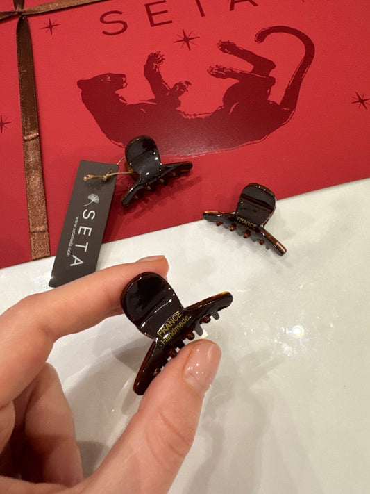 Baby Brown Mini Hairclip