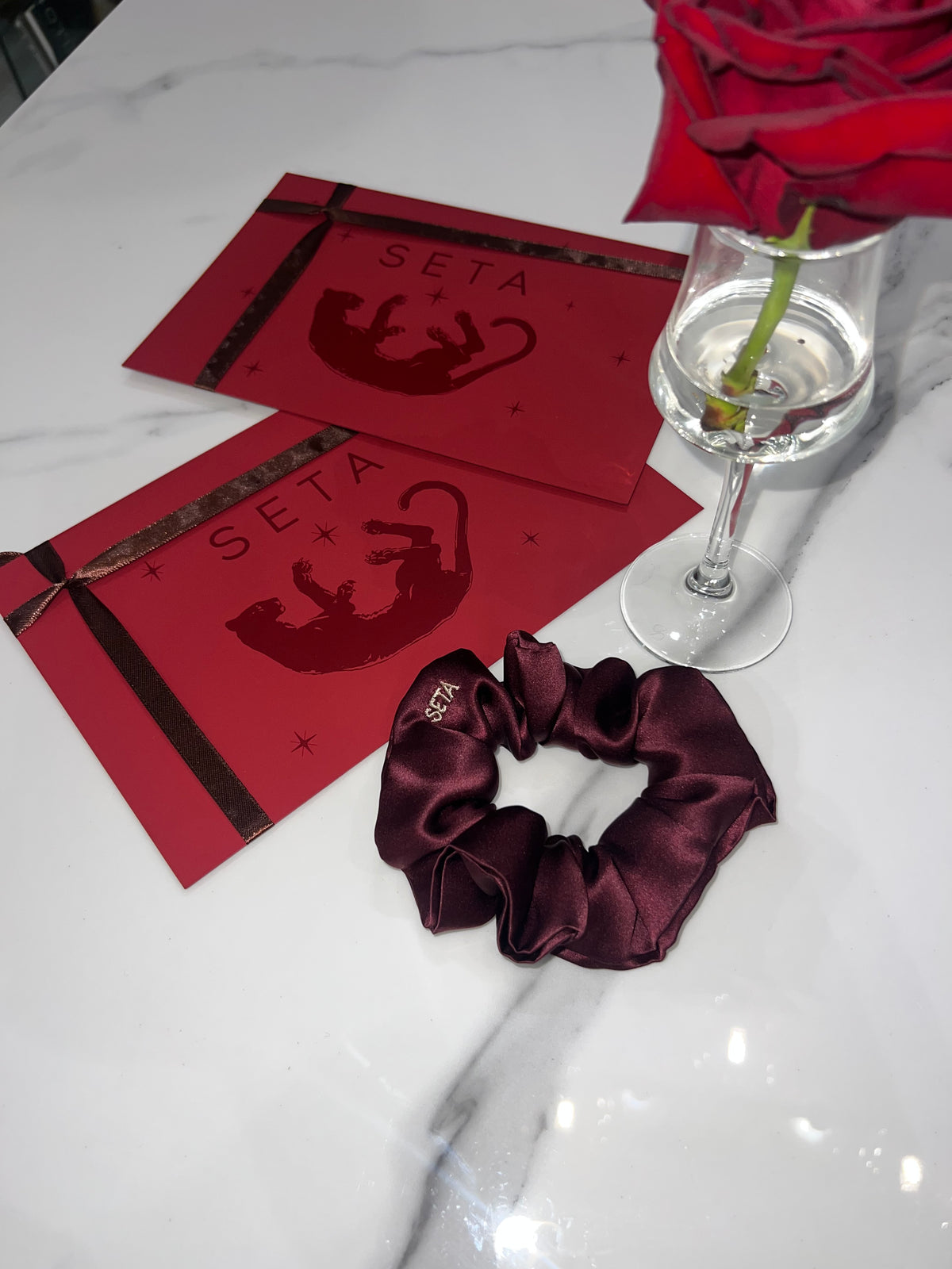 Vinaccia Silk Scrunchie
