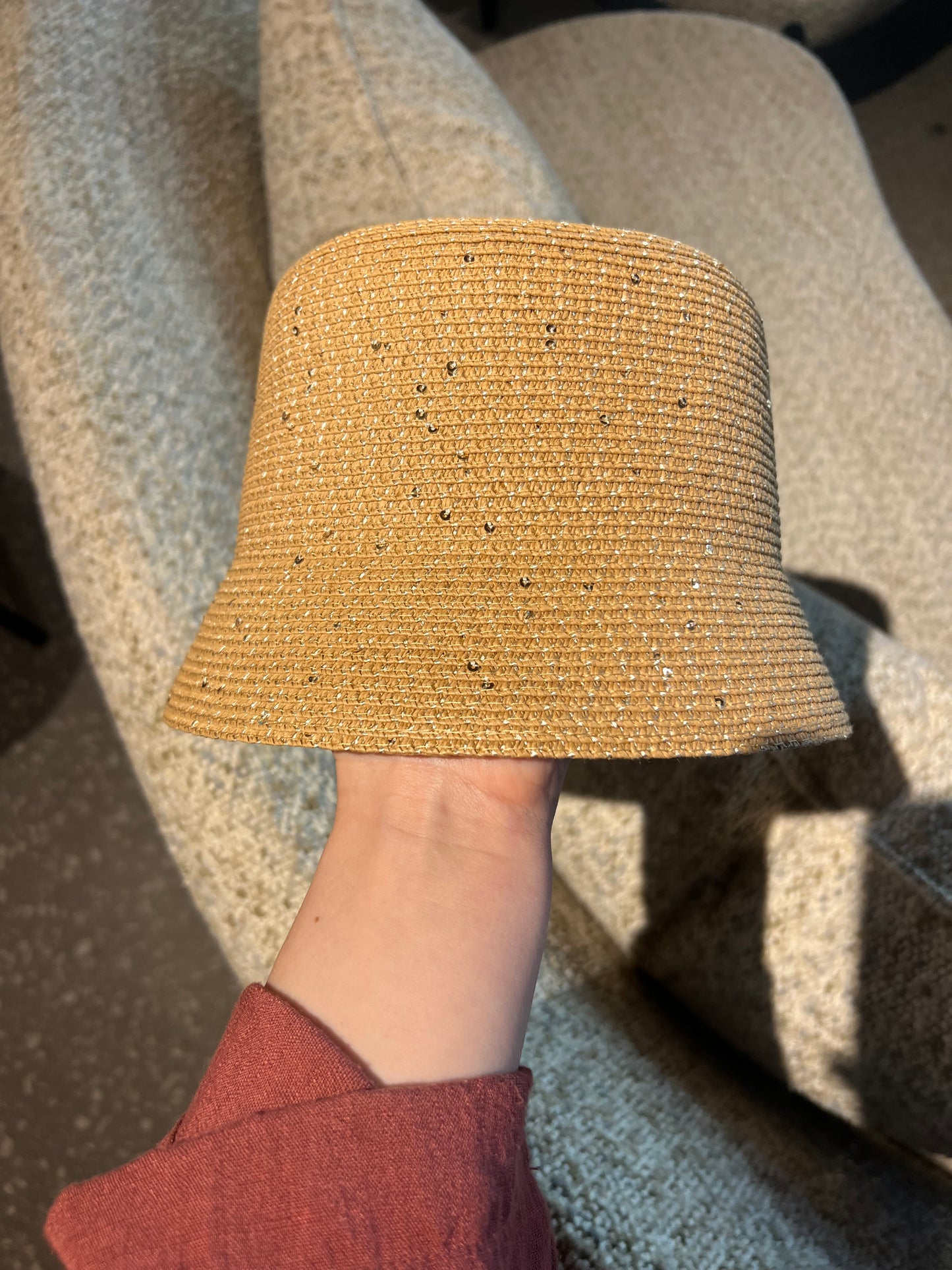 CAPRI Payettes & Silk Bucket Hat