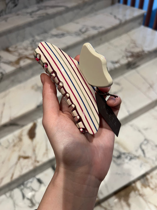 Soft Stripes Hairclip