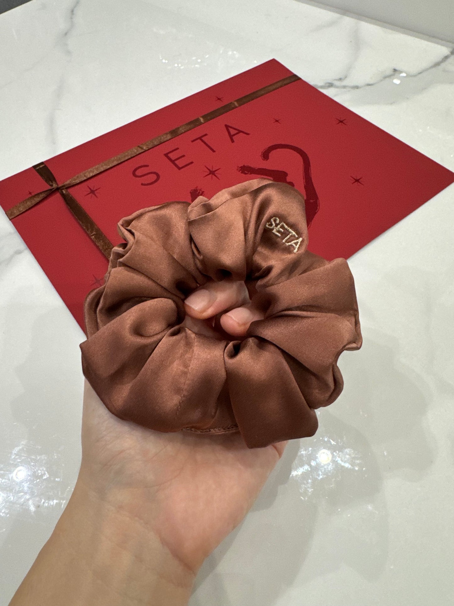 Poudre Silk Scrunchie