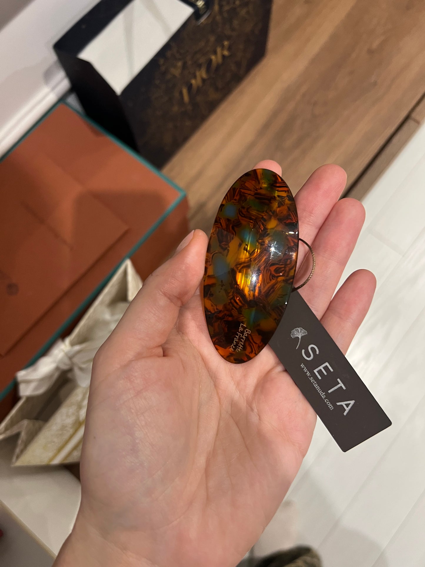 Vivid Feather Hairclip