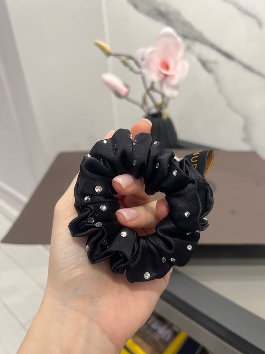 Cristalli Swarovski Rolling Stones neri XS