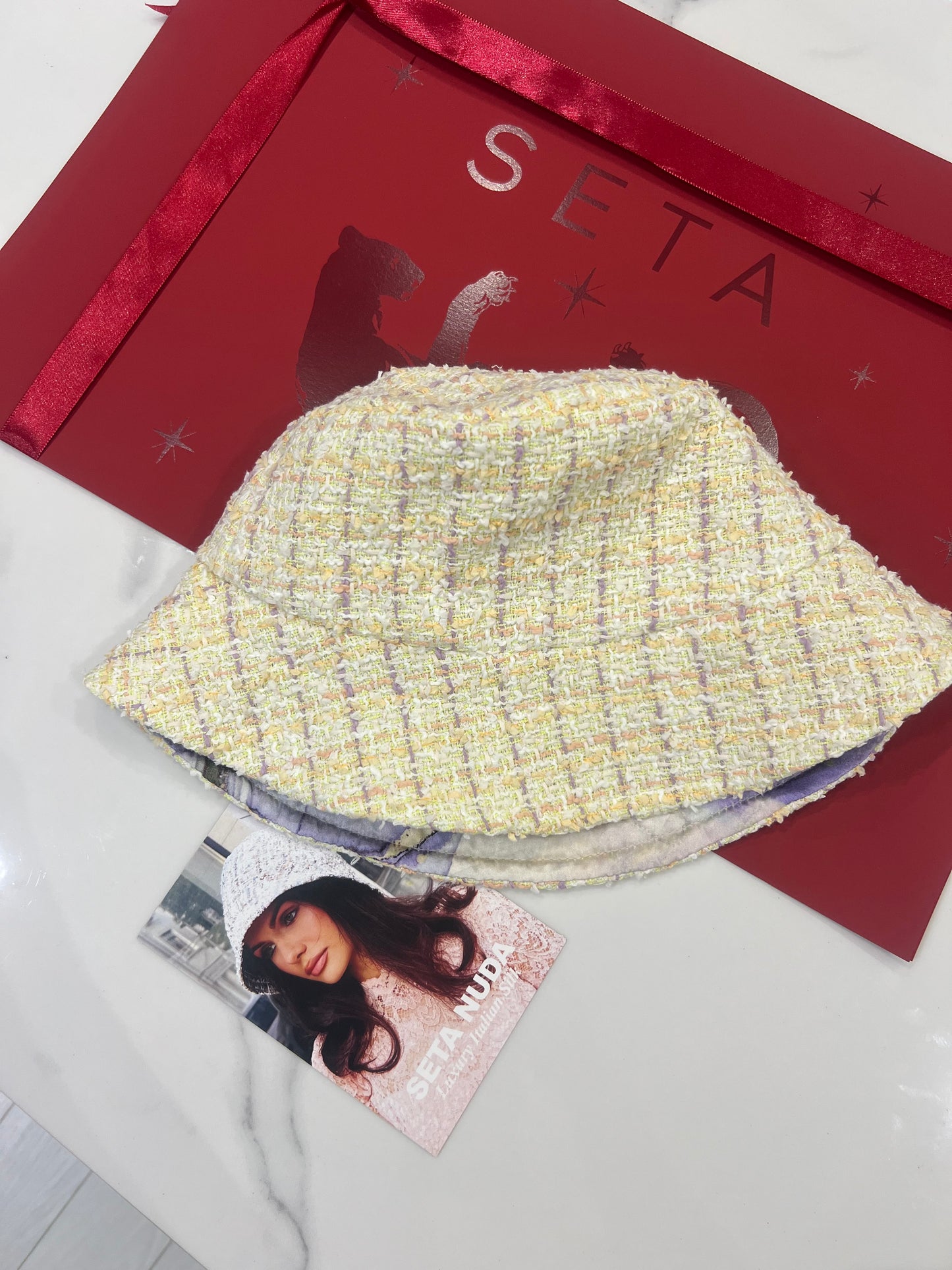 Cappello estivo in seta
