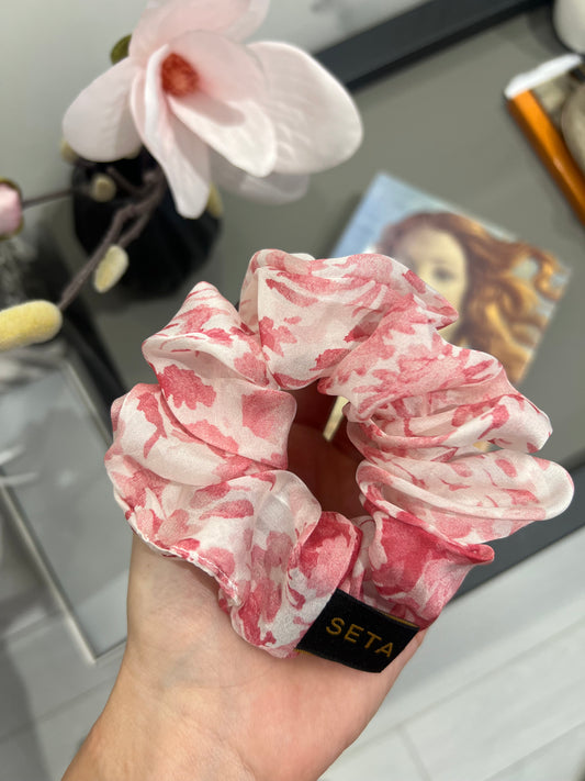Rose Petal Dream Scrunchie