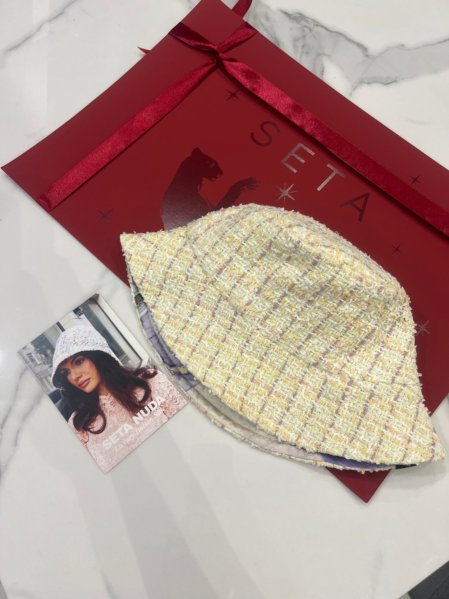 Cappello estivo in seta