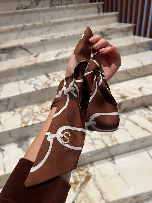 Macadamia Silk Twilly