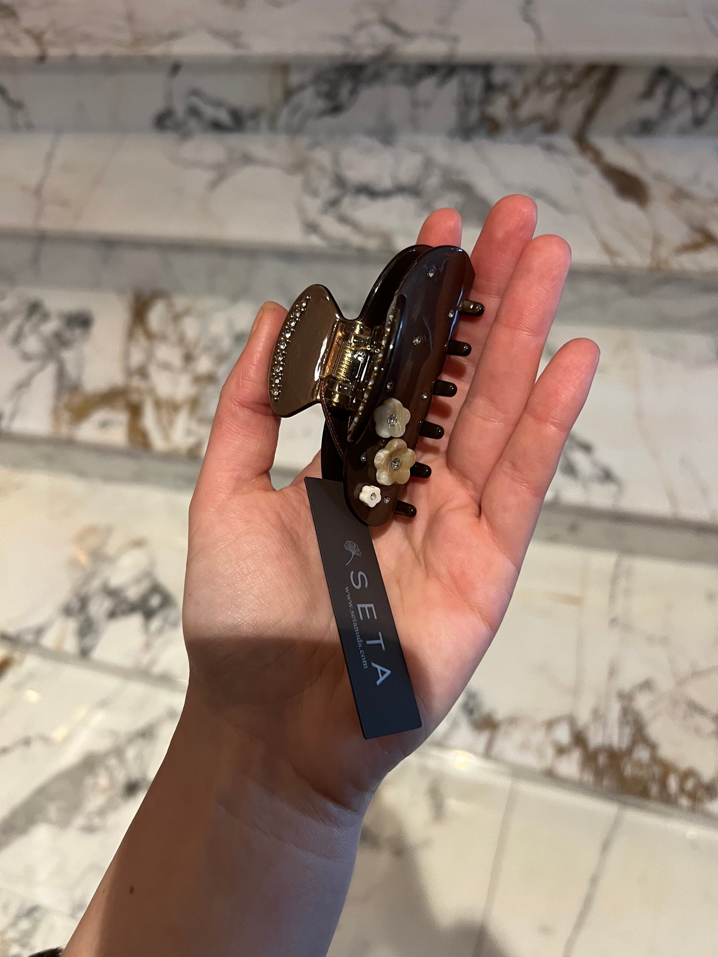 Metallic Bouquet Hairclip