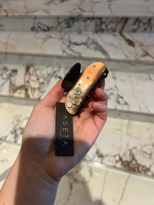 Metallic Bouquet Hairclip