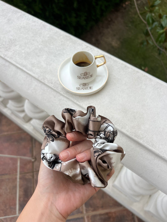 Scrunchie XS Silver Shine