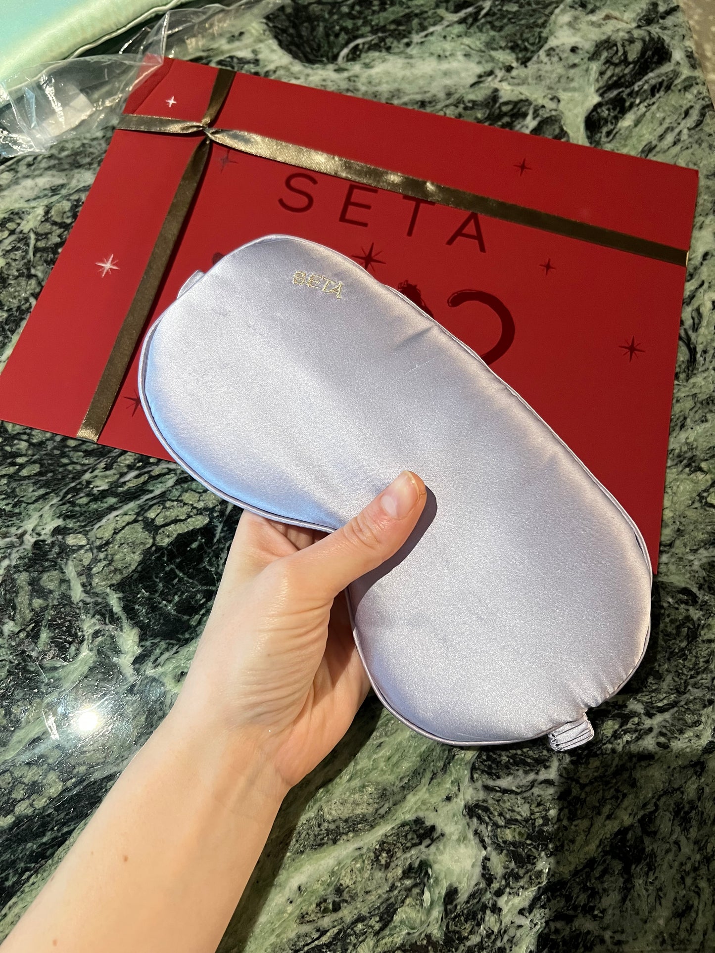 Lilac Milk Silk Sleeping Mask