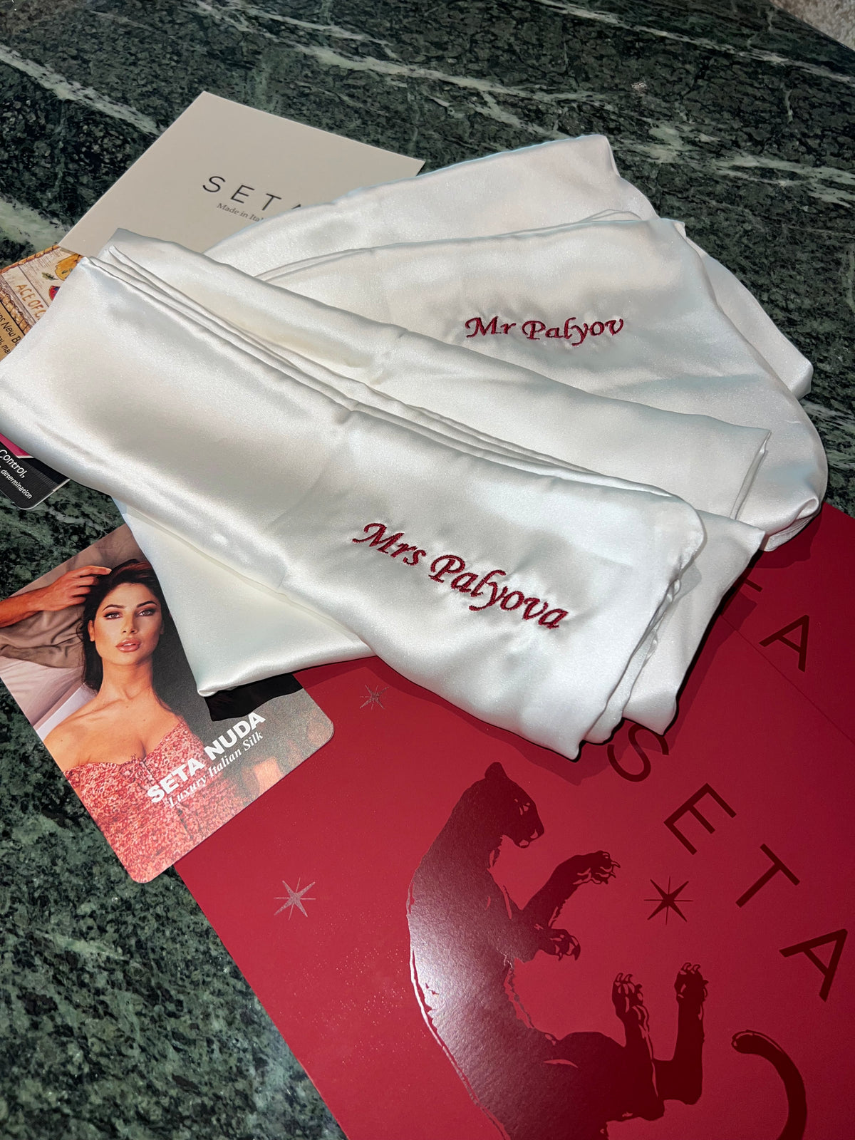 Bridal – 2 Pack Silk Pillowcases